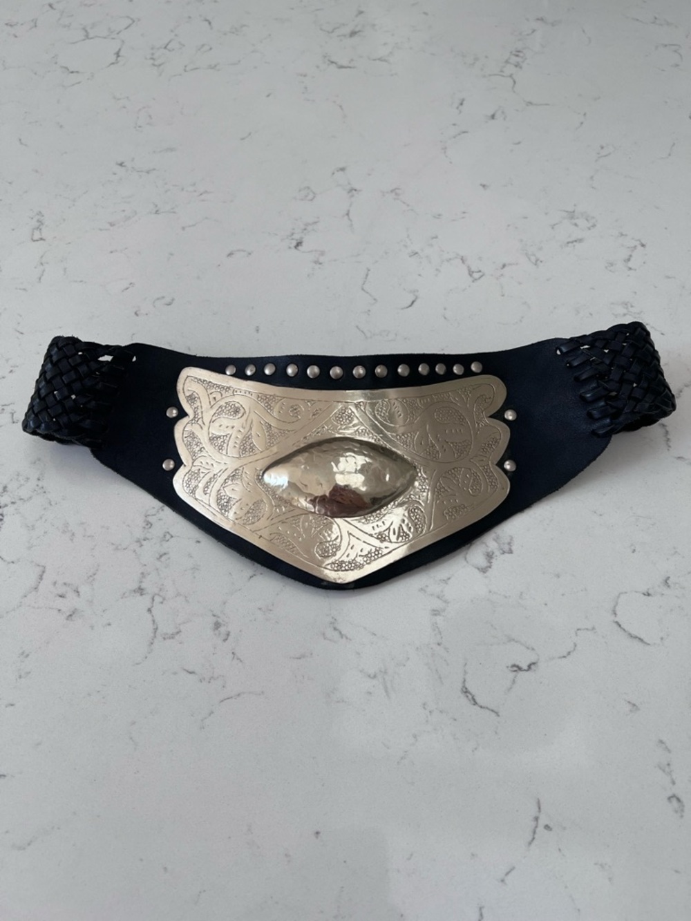 Waist Belt with Silver detail